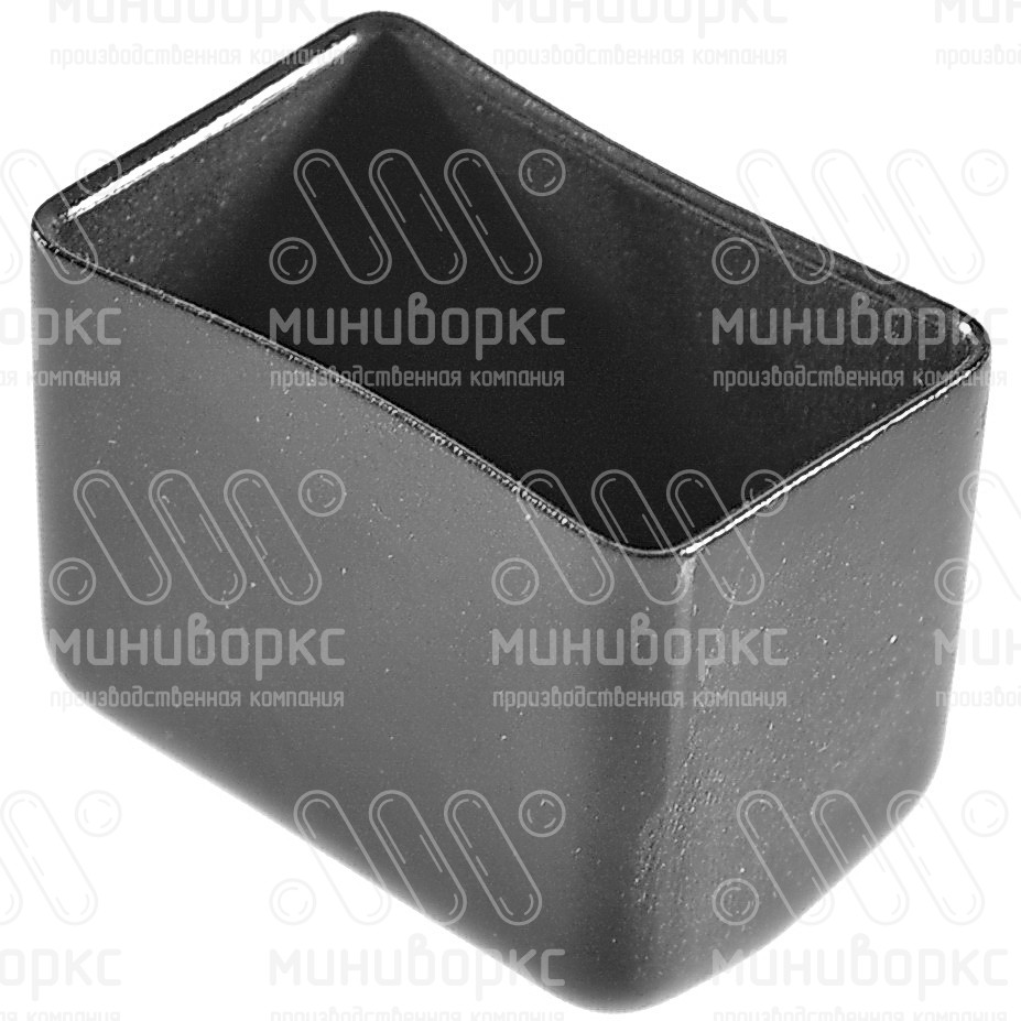 Прямоугольные заглушки для труб 30x50 – CBPR50x30 | картинка 1