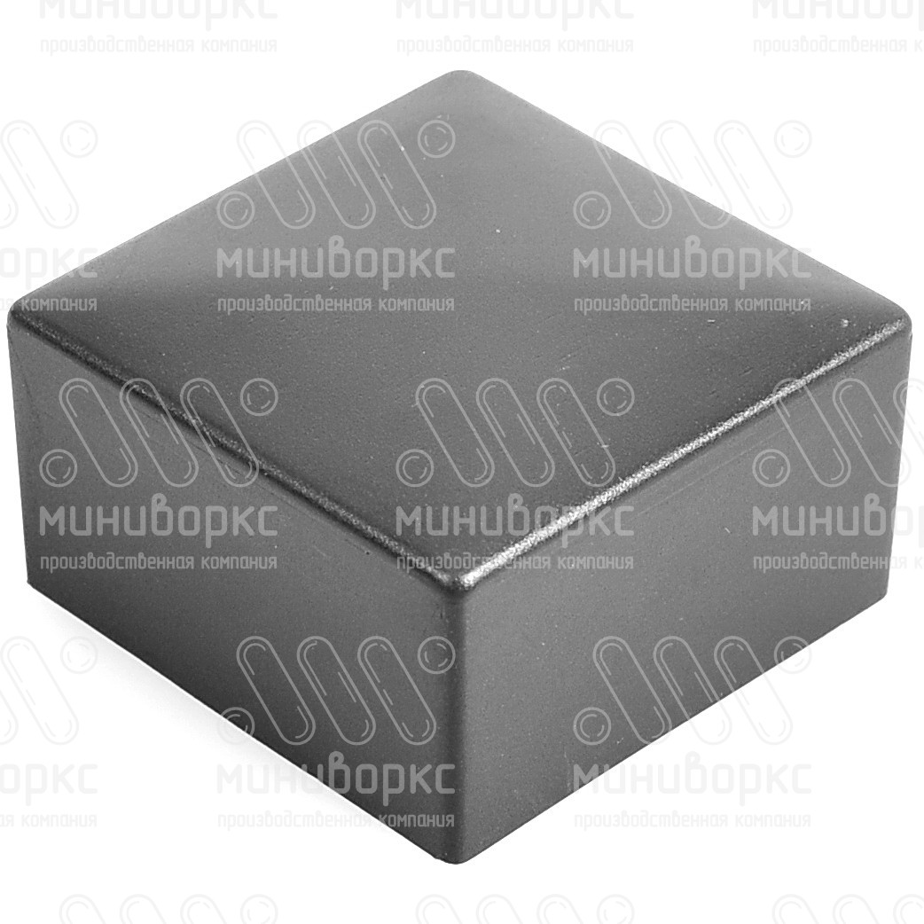 Заглушки квадратные для труб 50x50 – TXTQ50-GRIGIO | картинка 3