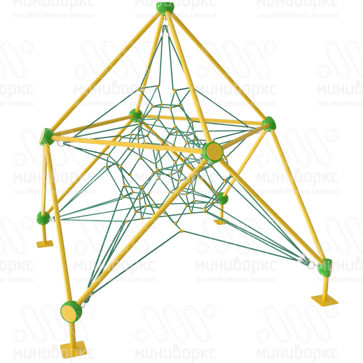 Канатные конструкции Сократ – S-0228-3w-7016/6018/7016 | картинка 3